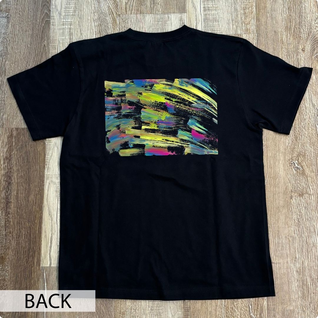 CHALLENGED ART T-SHIRT KOU15 BACK PRINT