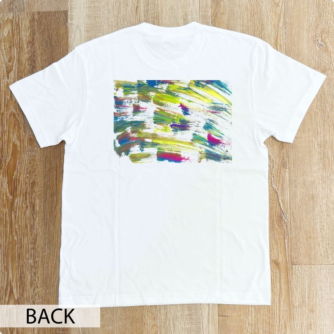 CHALLENGED ART T-SHIRT KOU15 BACK PRINT