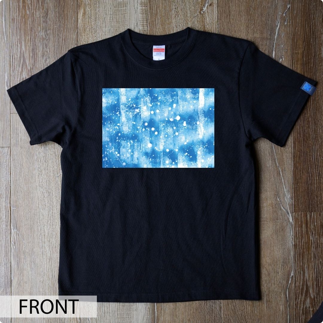 クロスチームオンラインショップ|障がい者アート|CHALLENGED ART T-SHIRT Souma_11 FRONTPRINT|白(WH)|XL