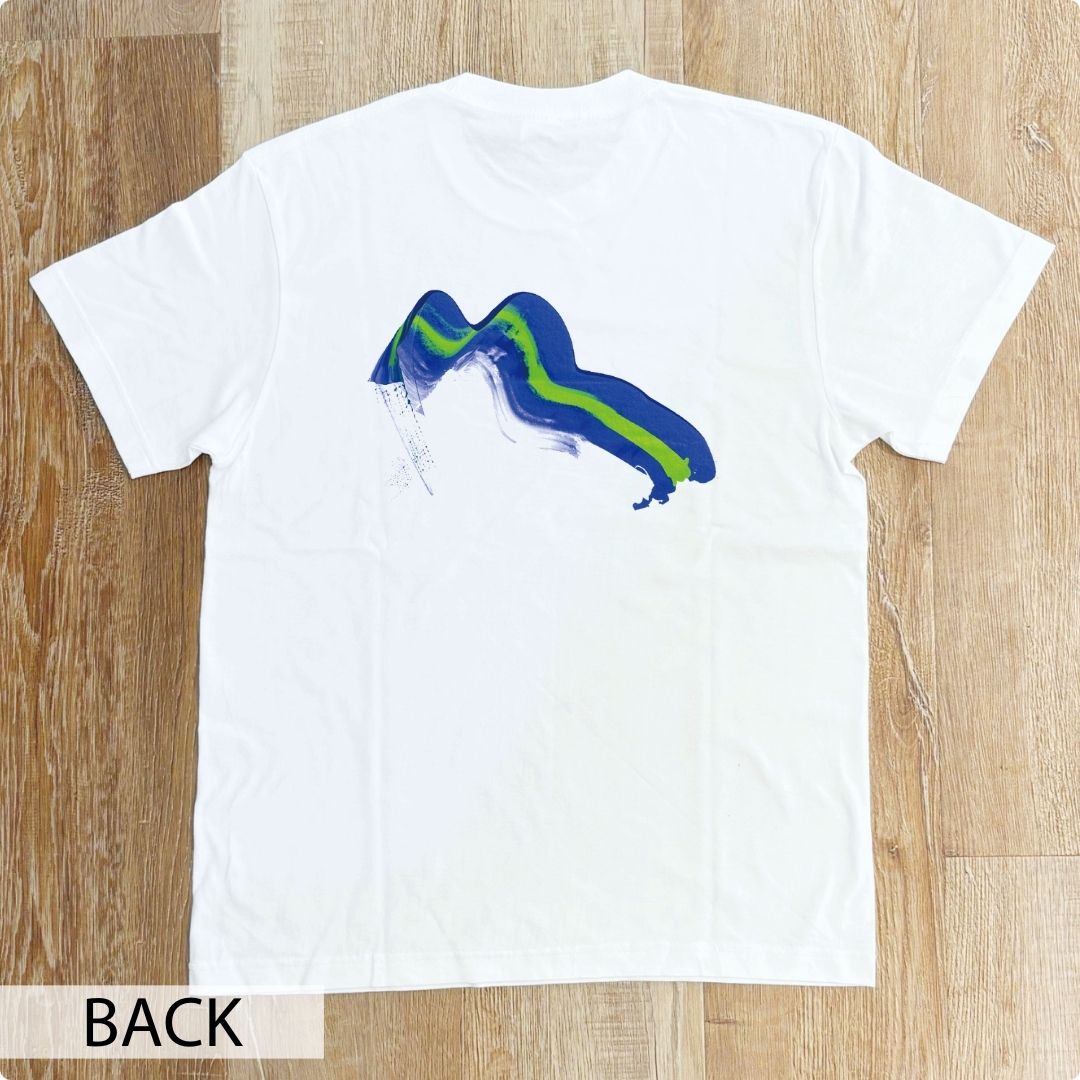 クロスチームオンラインショップ|障がい者アート|CHALLENGED ART T-SHIRT SOTARO_12 BACKPRINT|白(WH)|S