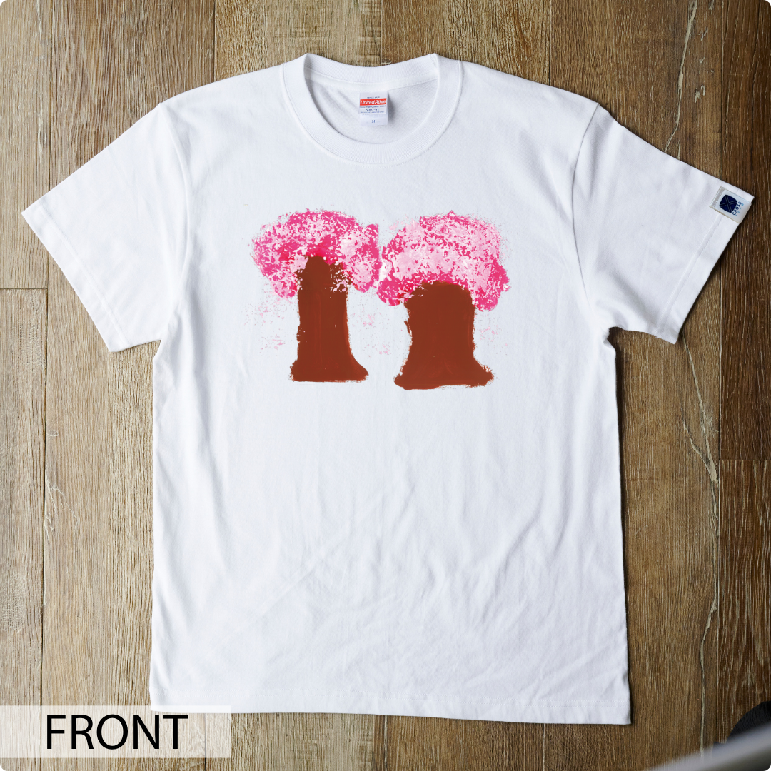 CHALLENGED ART T-SHIRT REO14 FRONT PRINT