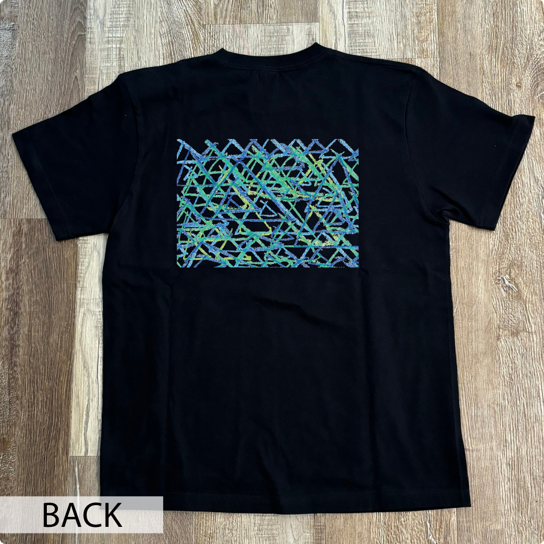 CHALLENGED ART T-SHIRT RYOSUKE14 BACK PRINT