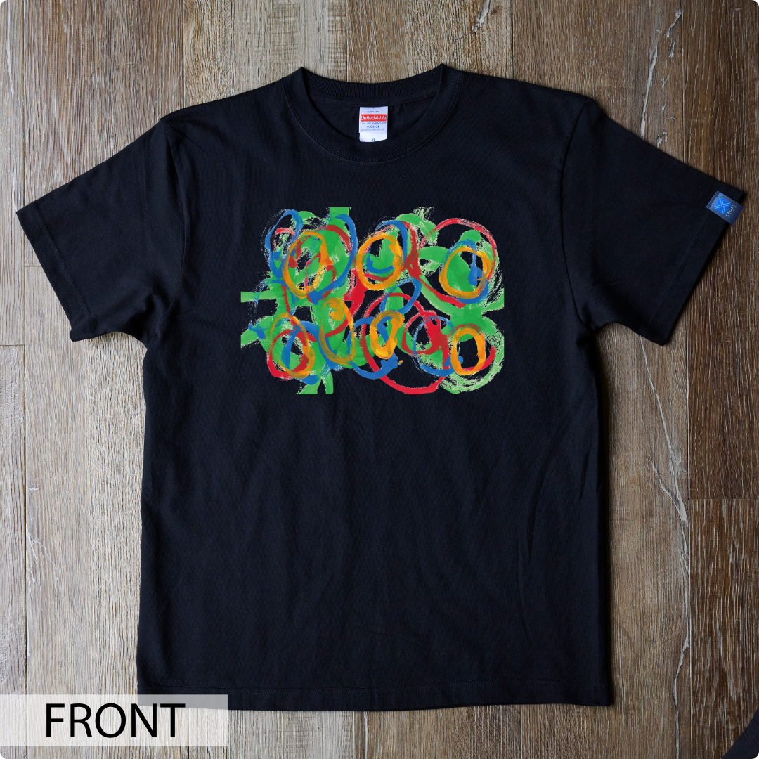 CHALLENGED ART T-SHIRT SOUMA13 FRONT PRINT