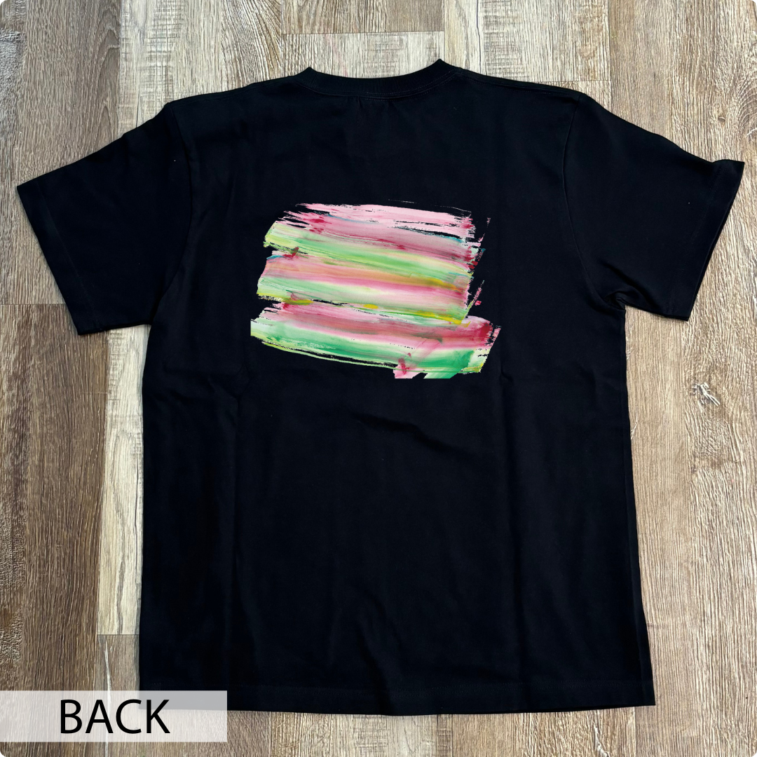 CHALLENGED ART T-SHIRT SOUMA14 BACK PRINT