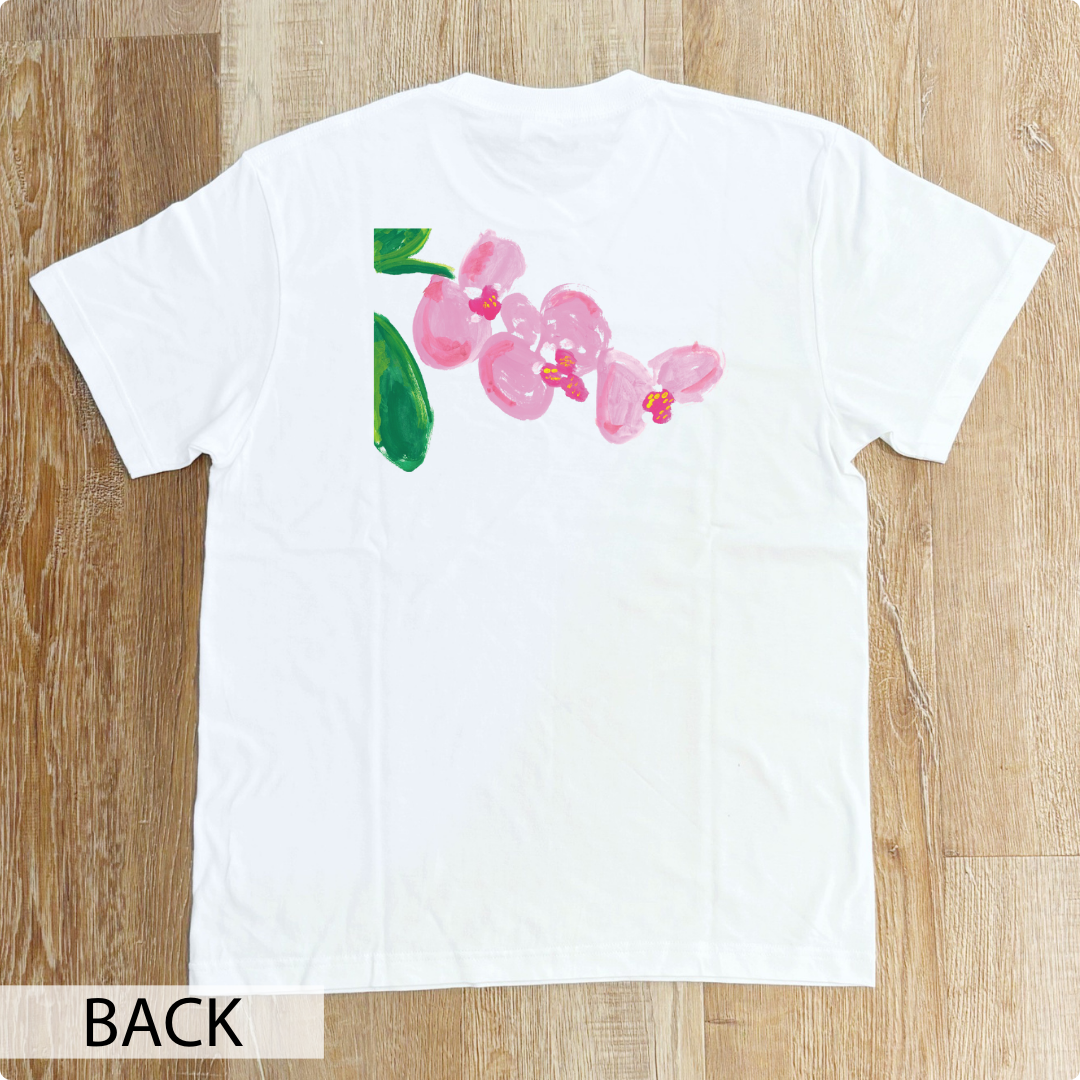 CHALLENGED ART T-SHIRT TOKO14 BACK PRINT