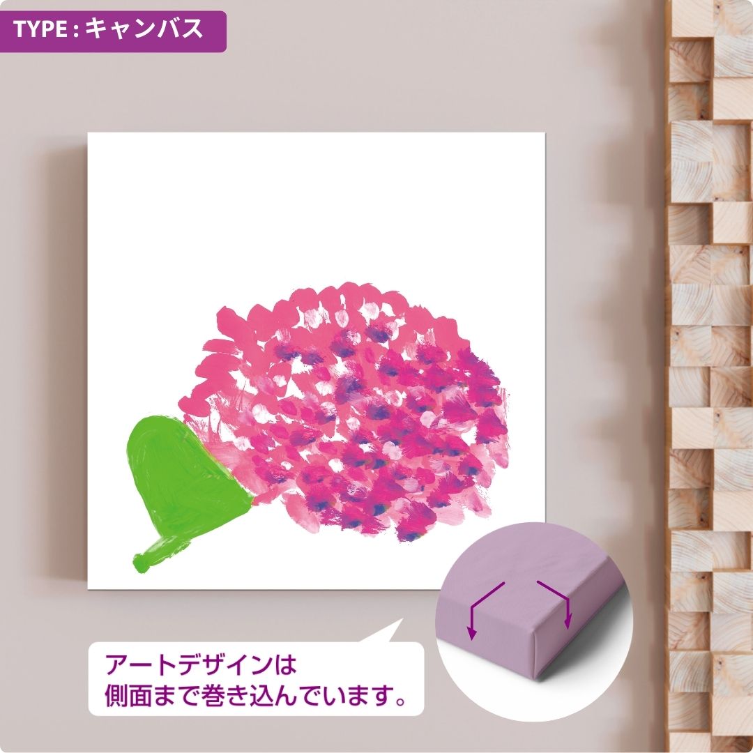 クロスチームオンラインショップ｜障がい者アート｜CHALLENGED ART INTERIOR Soske_11 スクエア｜キャンバス｜スクエアS3型
