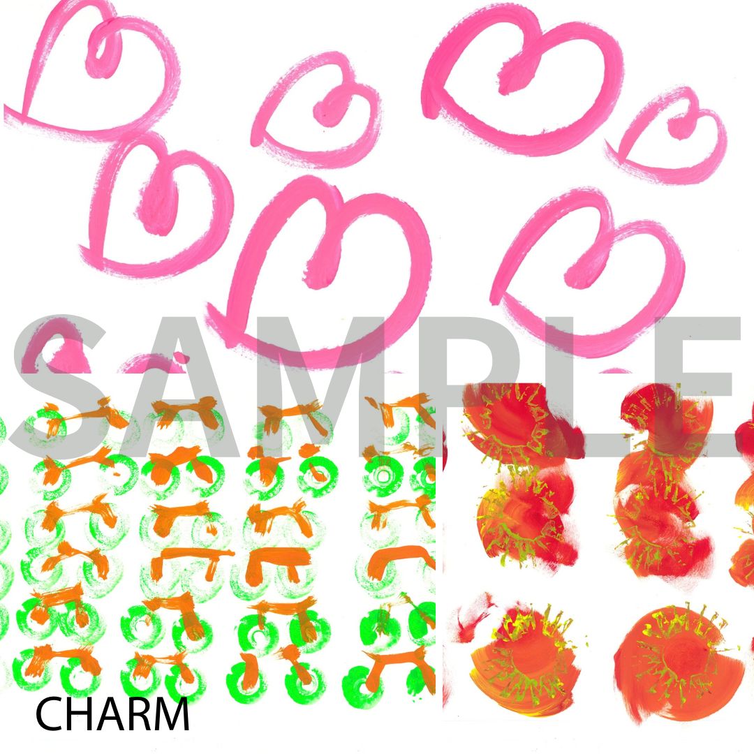 CHALLENGED DIGITAL ART CHARM
