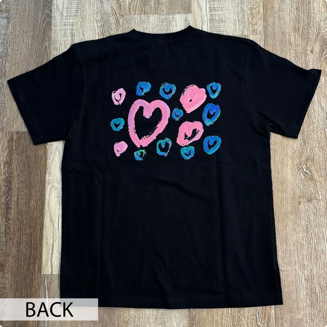 CHALLENGED ART T-SHIRT LILY15 BACK PRINT