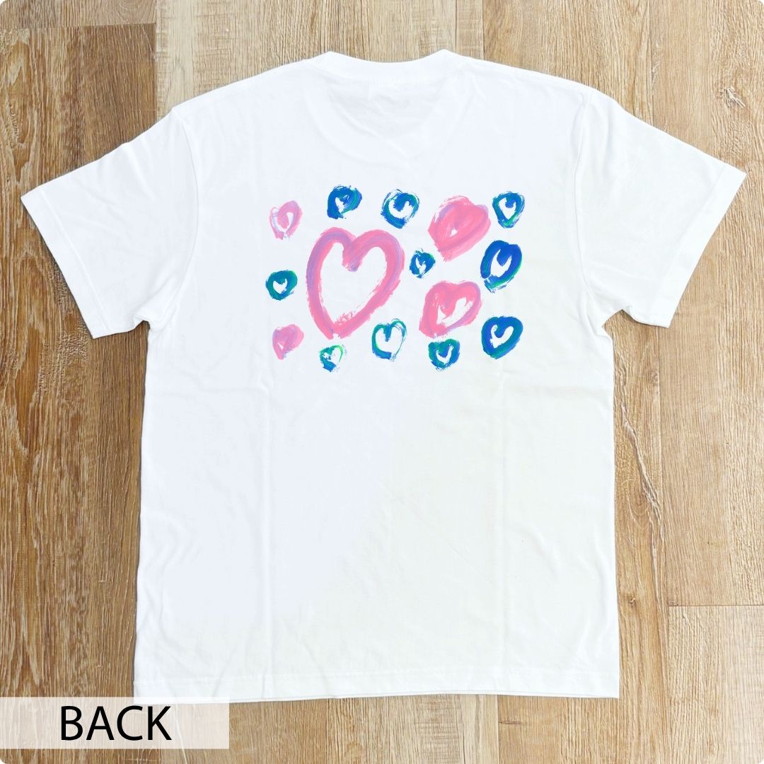 CHALLENGED ART T-SHIRT LILY15 BACK PRINT