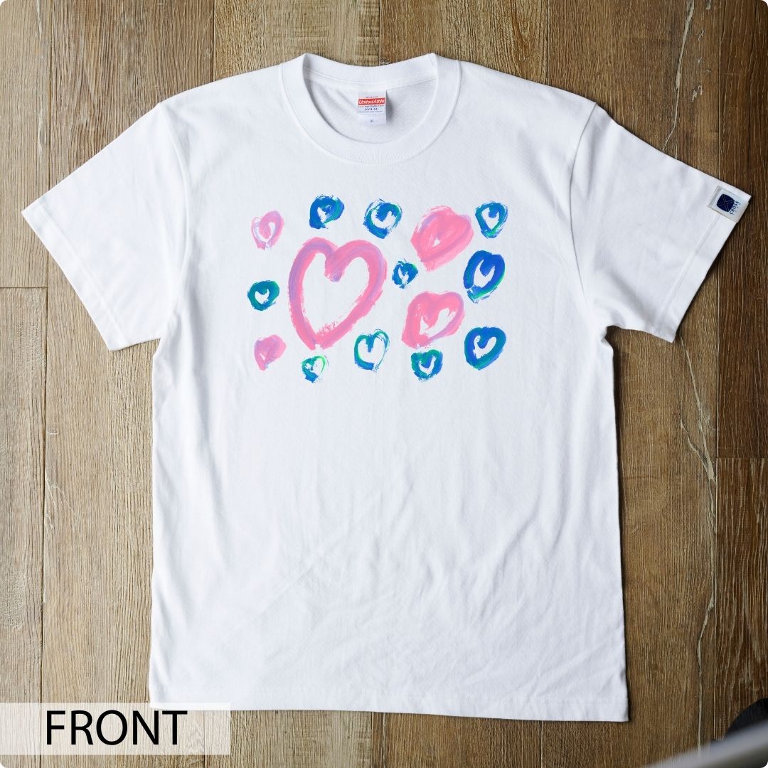 CHALLENGED ART T-SHIRT LILY15 FRONT PRINT