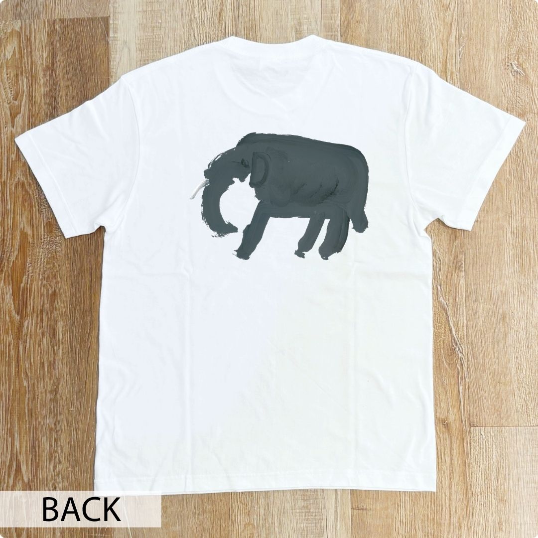 CHALLENGED ART T-SHIRT REO15 BACK PRINT