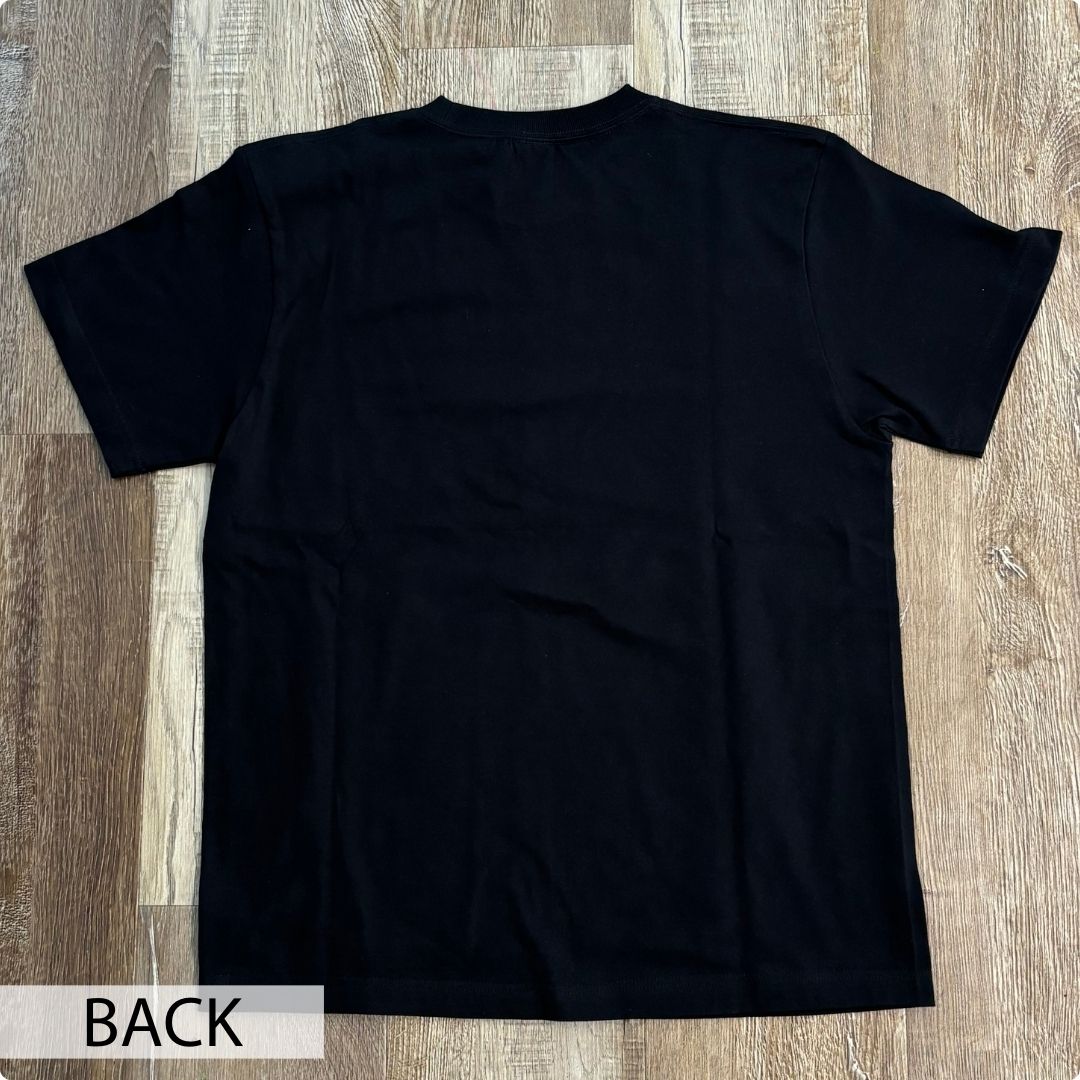 クロスチームオンラインショップ｜障がい者アート｜CHALLENGED ART T-SHIRT Koyo_11 FRONTPRINT｜黒(BK)｜M
