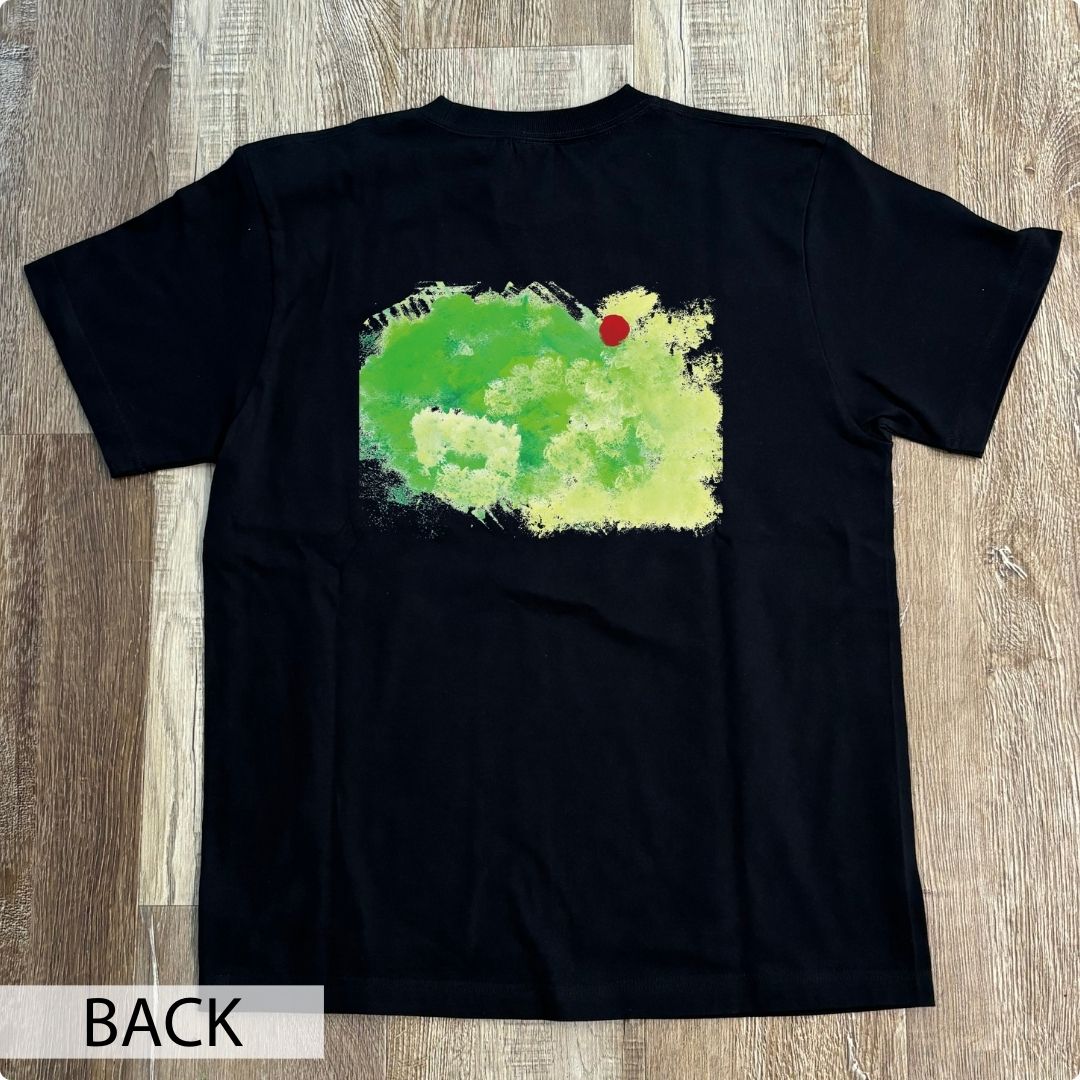 クロスチームオンラインショップ｜障がい者アート｜CHALLENGED ART T-SHIRT Koyo_11 BACKPRINT｜白(WH)｜XL