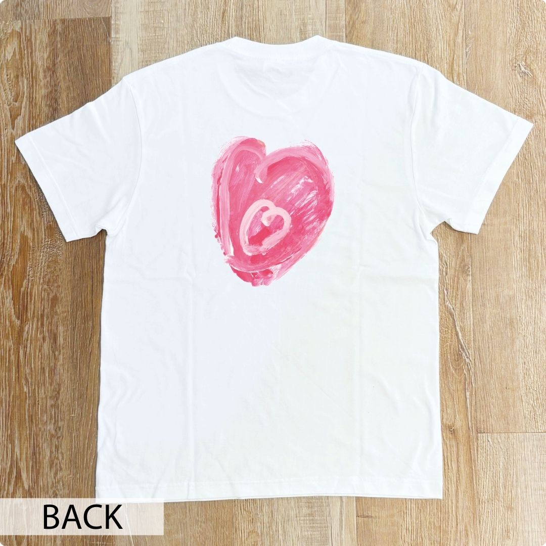 CHALLENGED ART T-SHIRT　Lily_08 BACKPRINT