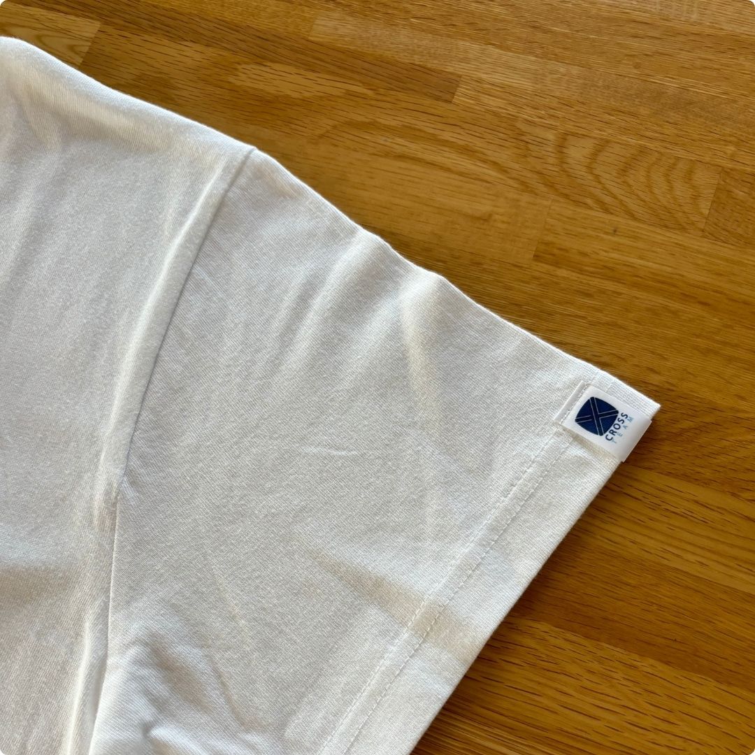クロスチームオンラインショップ｜障がい者アート｜CHALLENGED ART T-SHIRT Shogo_11 FRONTPRINT｜白(WH)｜M