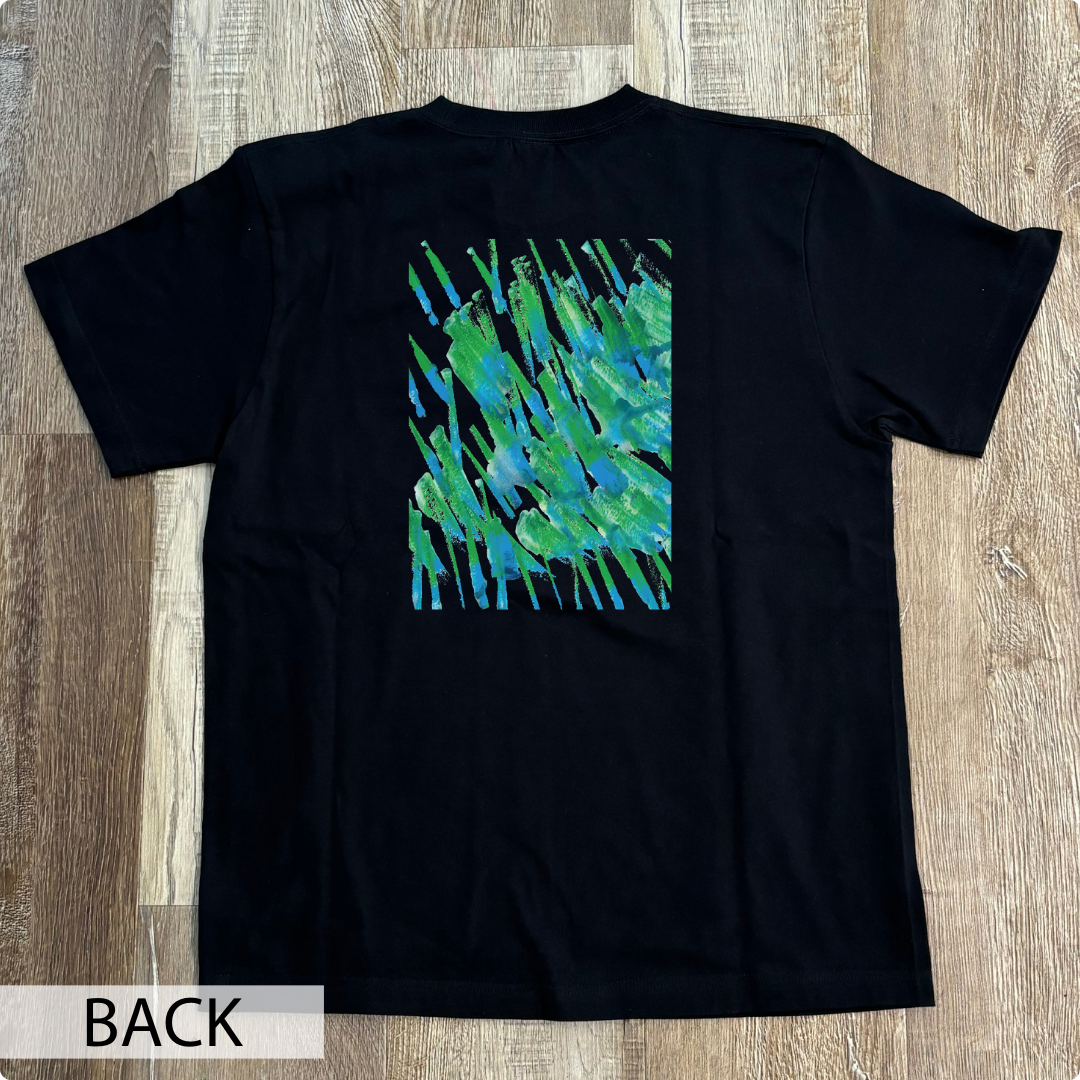CHALLENGED ART T-SHIRT KOU13 BACK PRINT