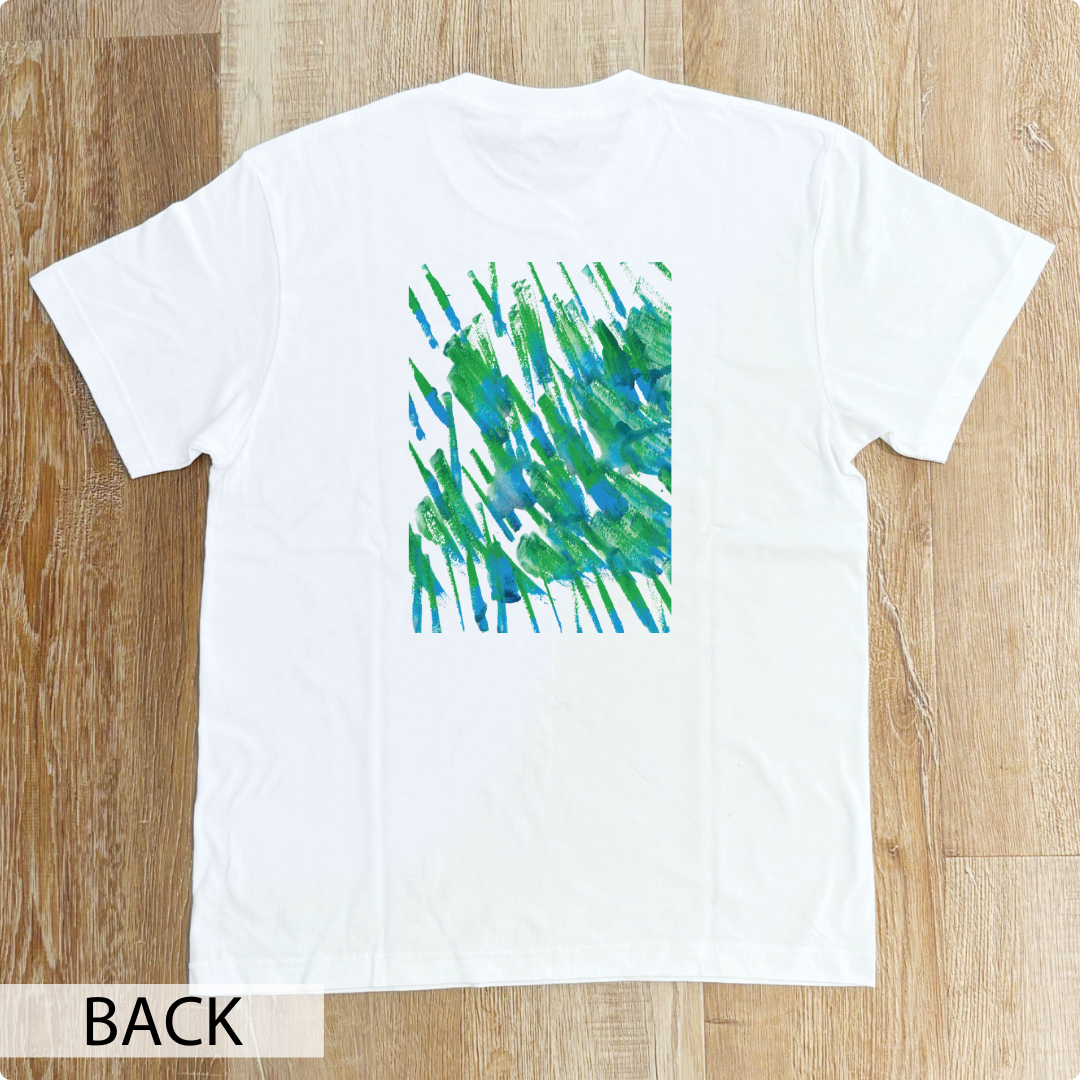 CHALLENGED ART T-SHIRT KOU13 BACK PRINT