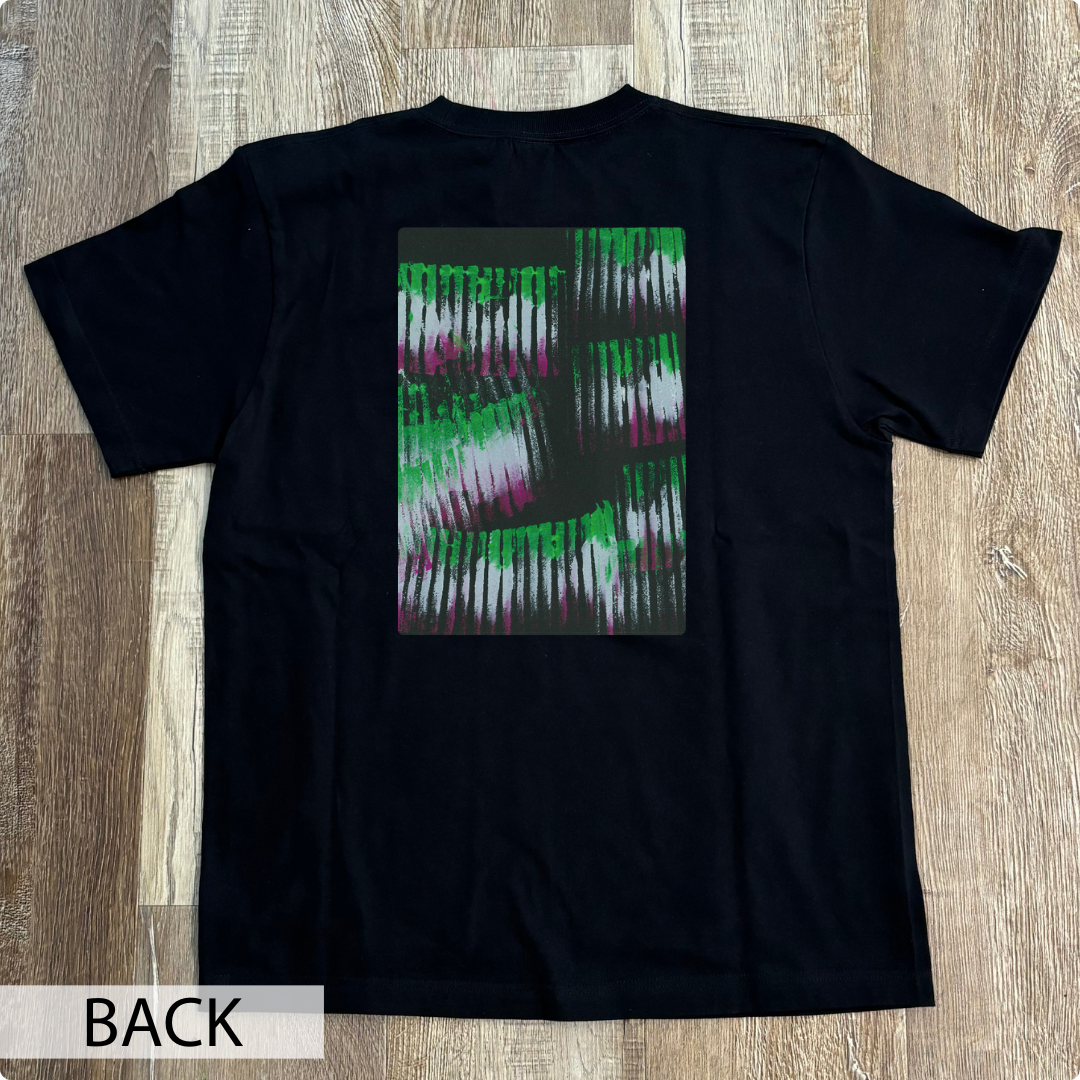 CHALLENGED ART T-SHIRT KOU14 BACK PRINT