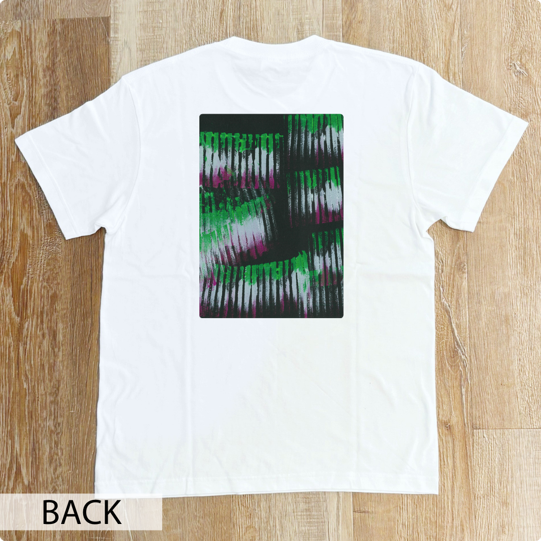 CHALLENGED ART T-SHIRT KOU14 BACK PRINT
