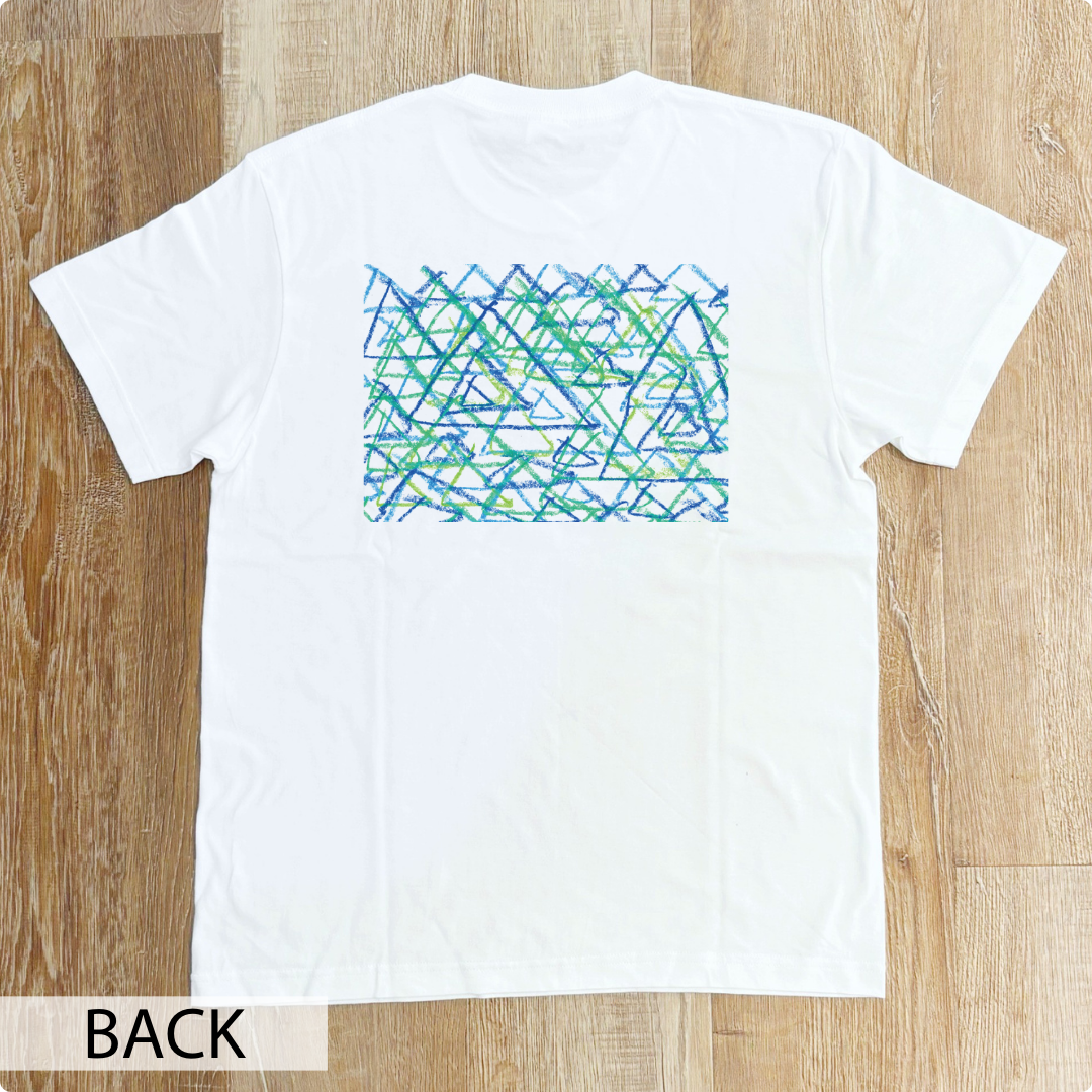 CHALLENGED ART T-SHIRT RYOSUKE14 BACK PRINT