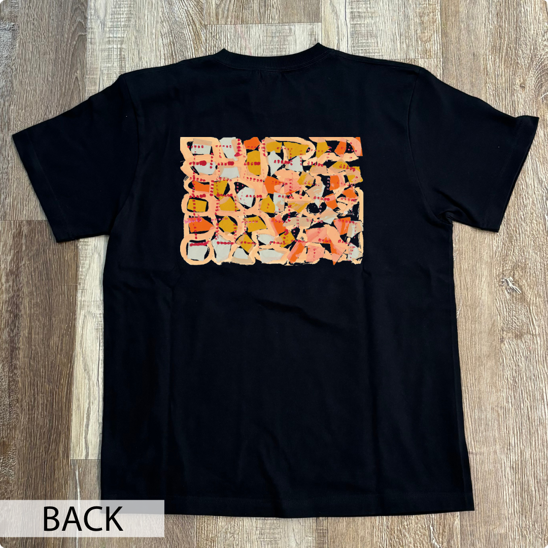 CHALLENGED ART T-SHIRT SOTARO14 BACK PRINT
