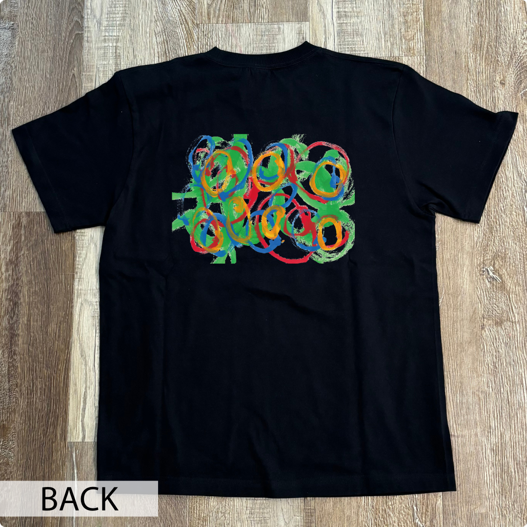CHALLENGED ART T-SHIRT SOUMA13 BACK PRINT
