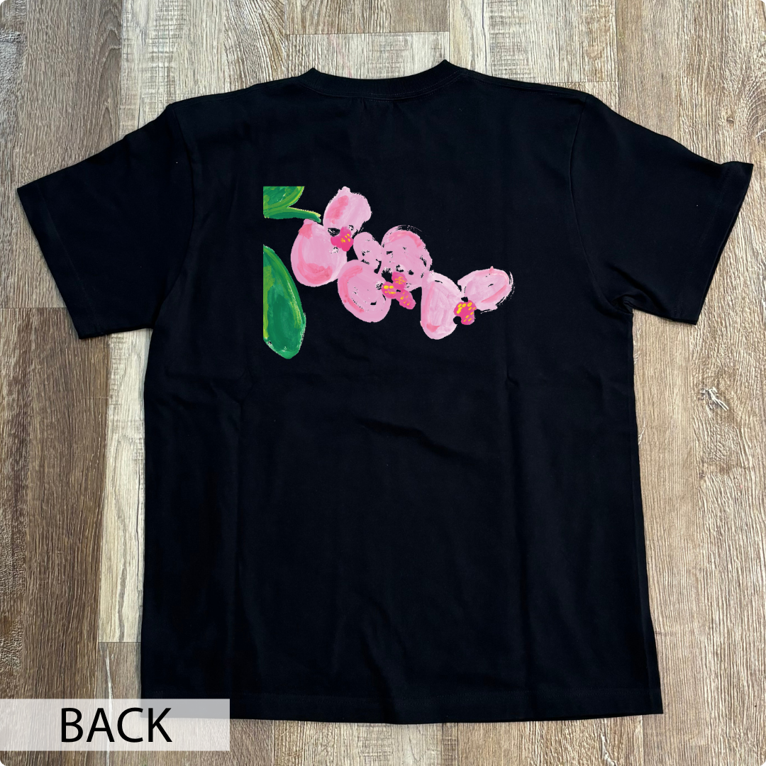 CHALLENGED ART T-SHIRT TOKO14 BACK PRINT